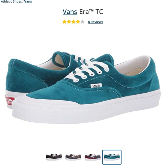 teal velvet vans